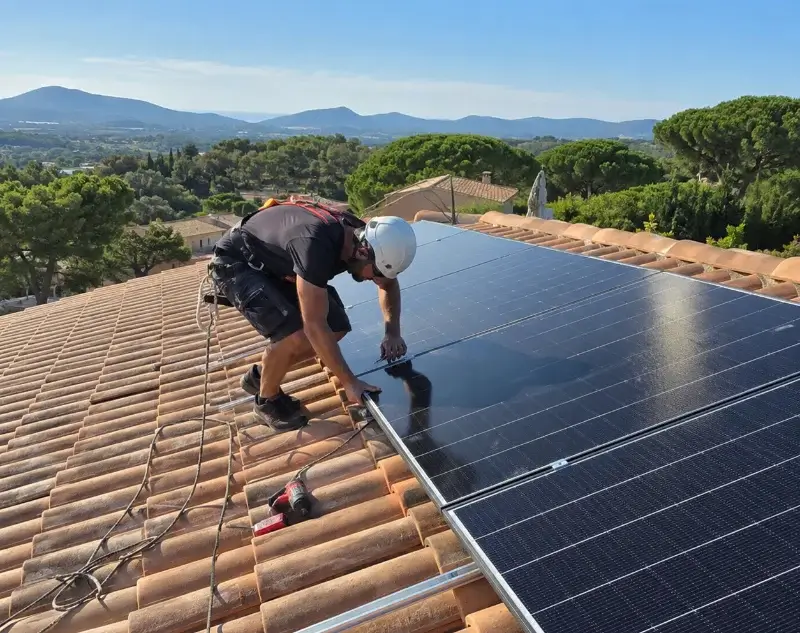 Installateur panneaux solaires Tressan — pose photovoltaïque sur toiture